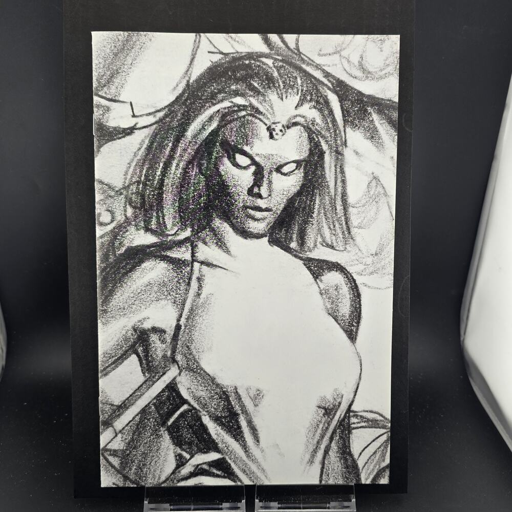 ROGUE & GAMBIT #1 (2023) 1:100 ALEX ROSS TIMELESS MYSTIQUE SKETCH VIRGIN VARIANT